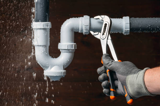 Professional Drain Cleaning technician working in Bronson, FL